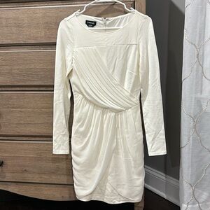BEBE XS Offwhite Dress